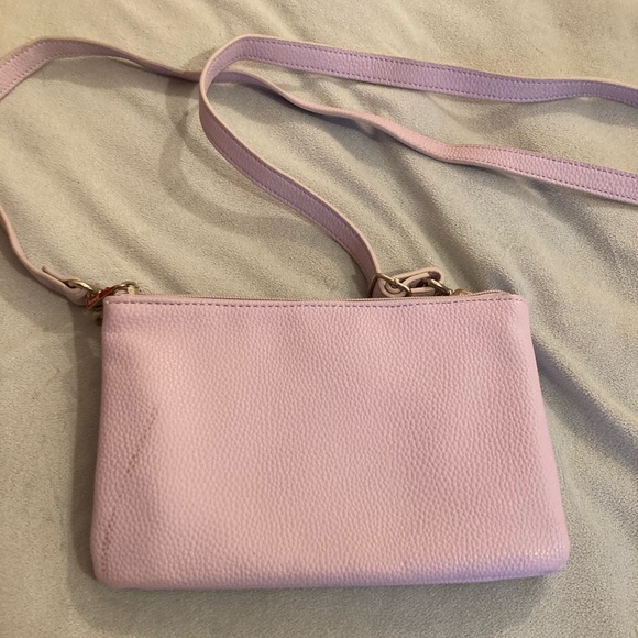 Lilac cross body purse - Picture 2 of 9